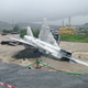 Illustration for article titled Flood Washes Away Fighter Jet In Russia